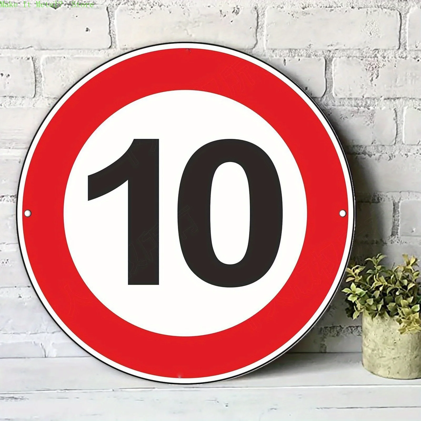 "Speed Limit 10" Tr…