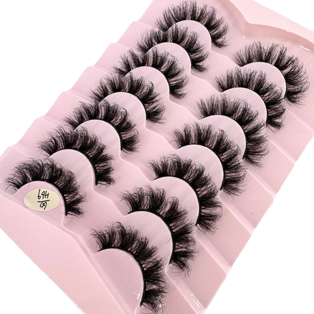 HBZGTLAD 7 Paar Wimpern 3D Nerzwimpern Dick & Flauschig Weiche Wimpernverlängerung Natürliche Falsche Wimpern Make-up Nerzwimpern – Detail 11