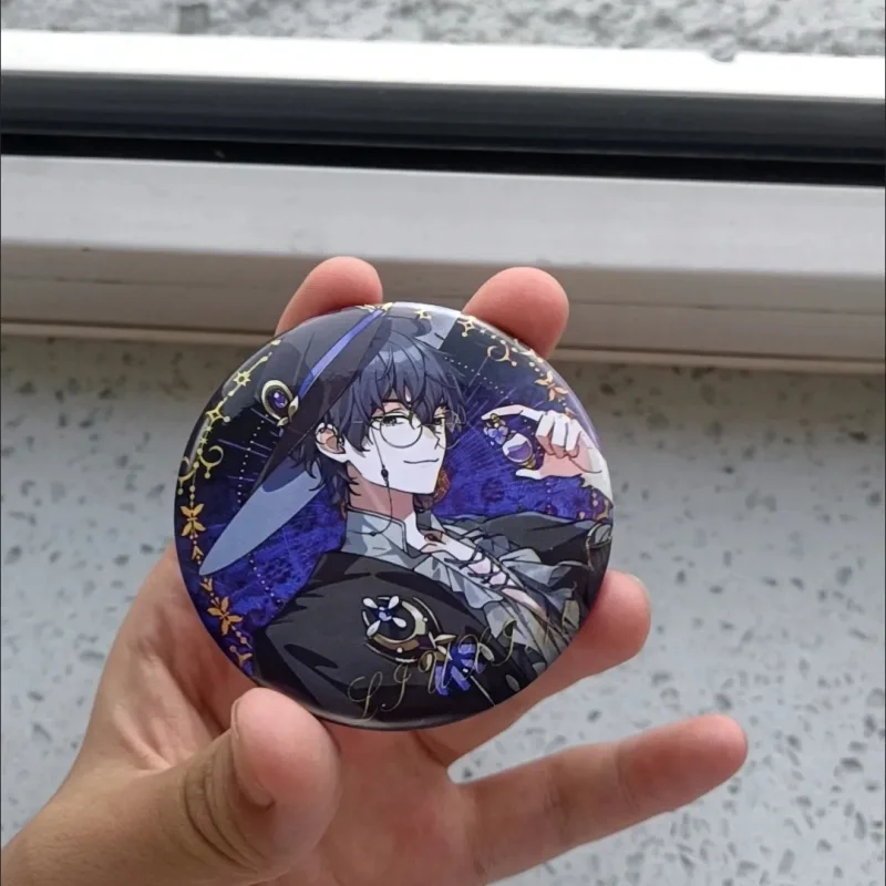 

Link Click Anime Peripheral Badge Charles Lucas Xavier Attribute Badge Grain Bright Film Pendant Holiday Surprise Small Gift