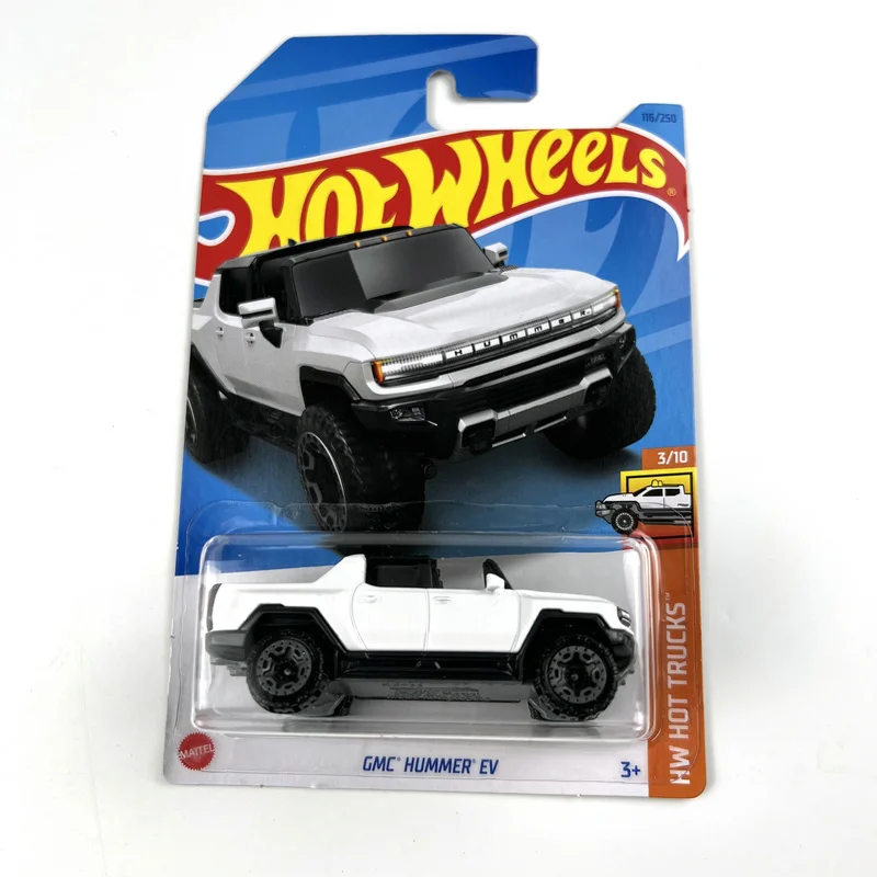 2023-116 Hot Wheels Cars GMC HUMMER EV 1/64 Metal Die-cast Model Collection Toy Vehicles