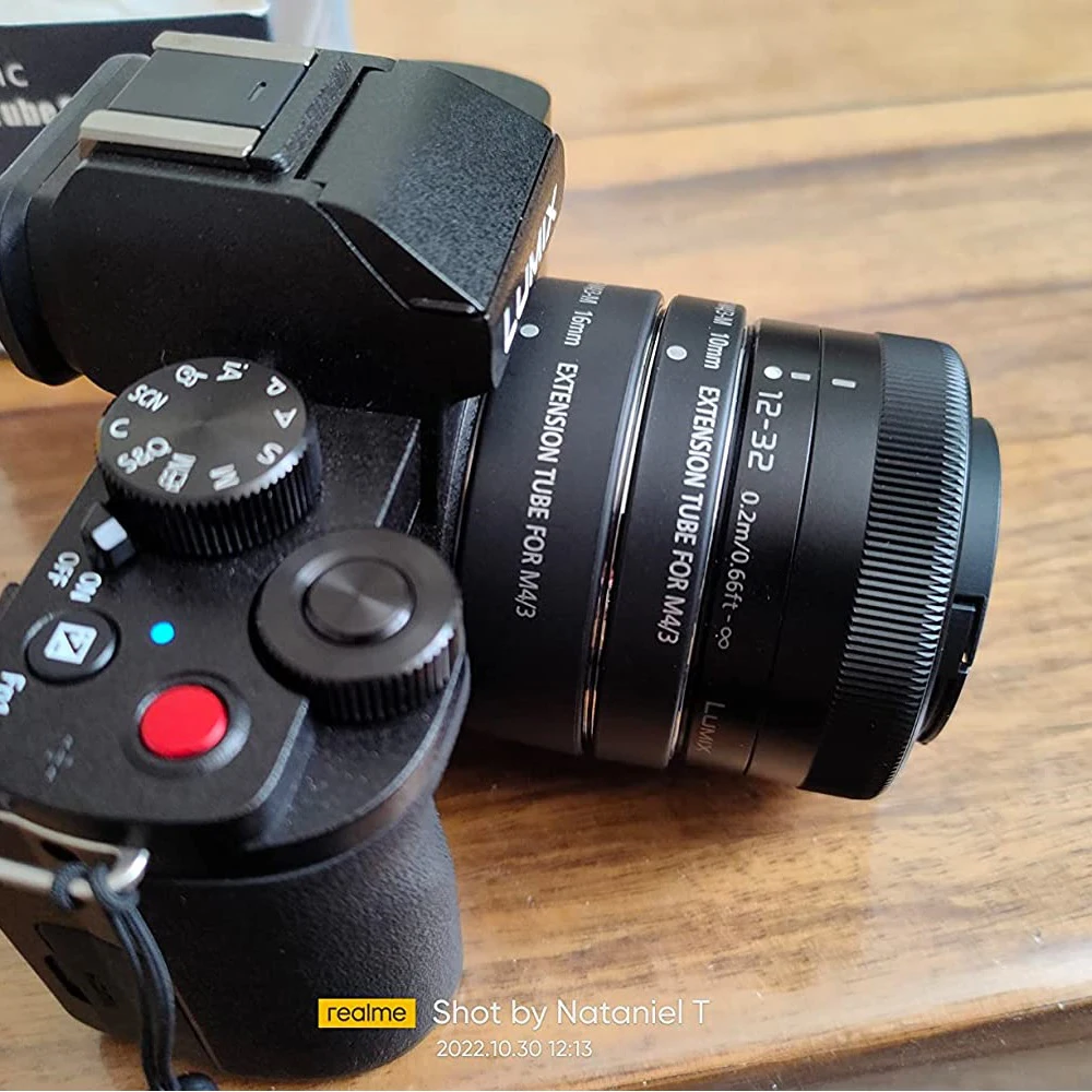 Mcoplus Auto Focus makro Extension Tube Ring untuk Olympus Panasonic M4/3 Mount GX85 G7 G9 GX9 GX1 GX7 E-M1II E-M10 II E-M5 II