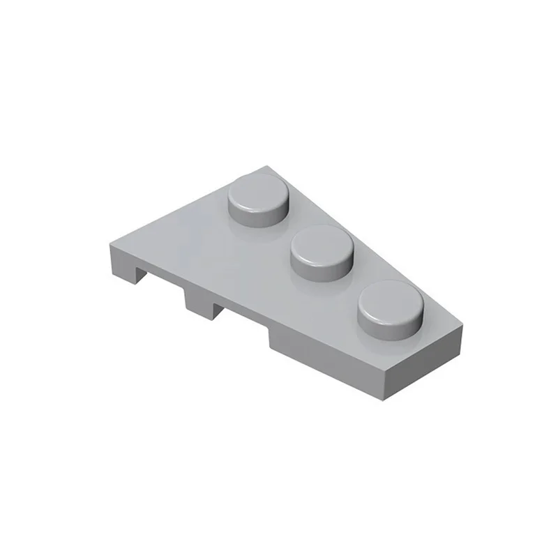50 Stück Puzzle-Teile 43722 Keil 3x2 Rechte Bausteine Platte Brett Ziegel Lernspielzeug Geburtstagsgeschenke Dropshipping – Detail 3