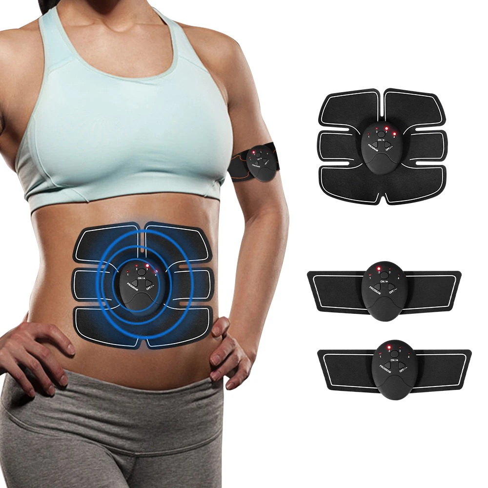 Electric Body Shaping Device Wireless Body Massager Abdominal Hip Training Lifting Fitness and Slimming Massager Male and Female