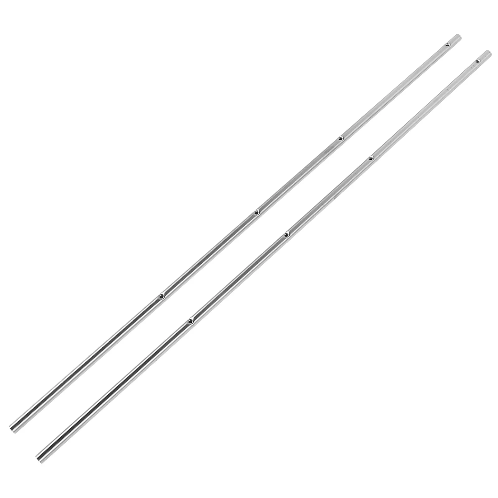 

2Pcs Table Soccer Rod Metal Pole Precise Behavior Long Lasting Foosball Table Accessories Metal Rod