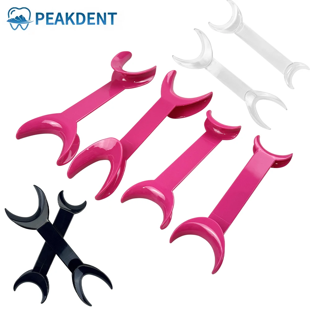 

4pcs T-Shape Dental Mouth Opener Orthodontic Lip Cheek Retractor Mouth Spreader Autoclavable Dental Intraoral Cheek Retractor