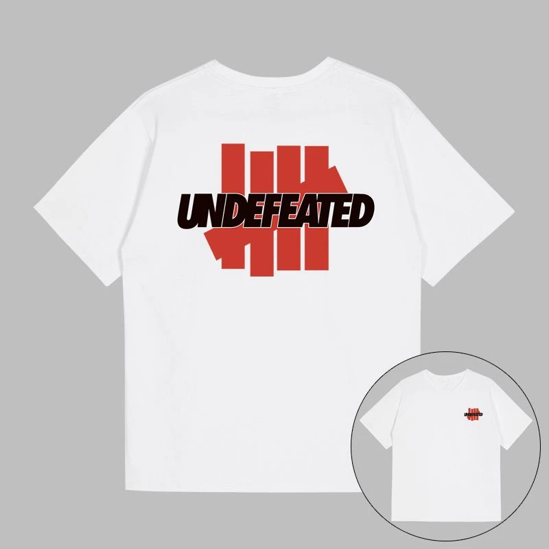 2026 UNDE Summer FEATED New Short-sleeved T-shirt Men and Women All Match Couples Fashion Brand Casual Half Sleeve