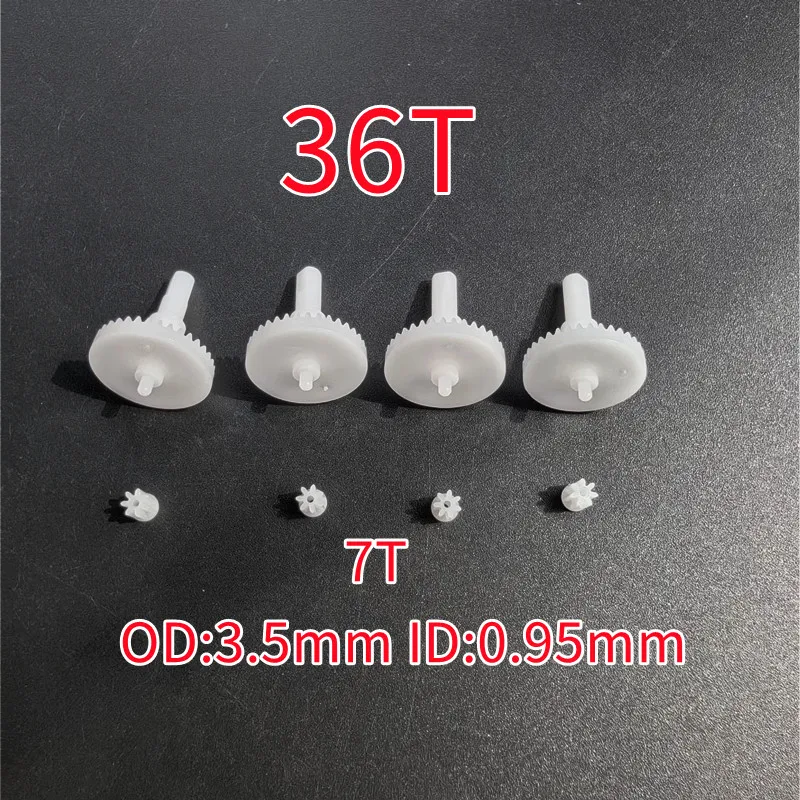 E88 Toy RC Drone Quadcopter Gears 36T 7T 0.4M Spare Parts Kit