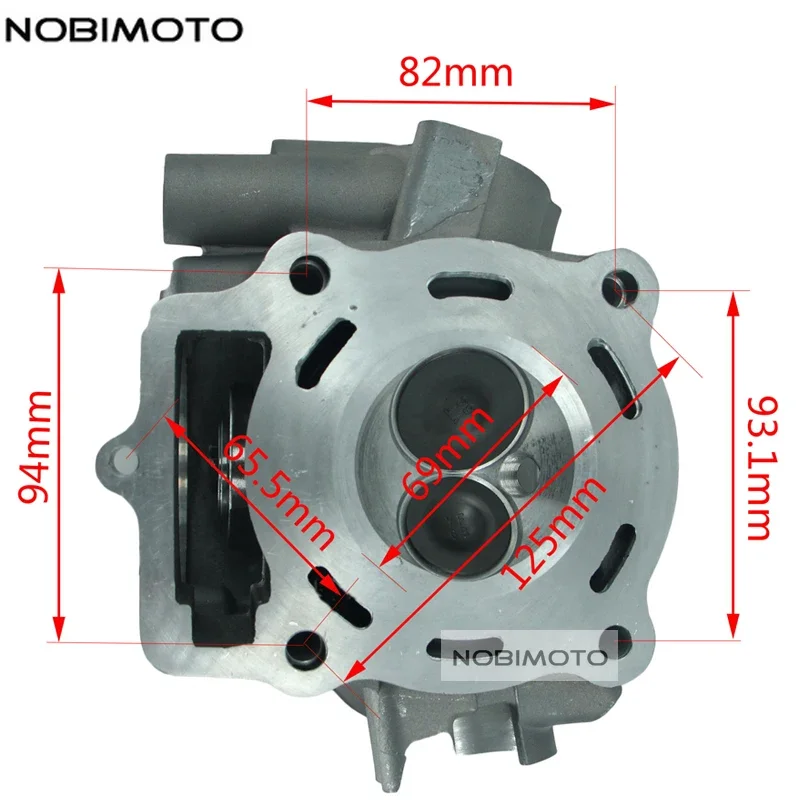Motorcycle Parts ZS250 Zongshen CB250cc Water-cooled Cylinder Head For Water-cooled Off-road ATV Quad Dirt Bike Motorcycle Kart