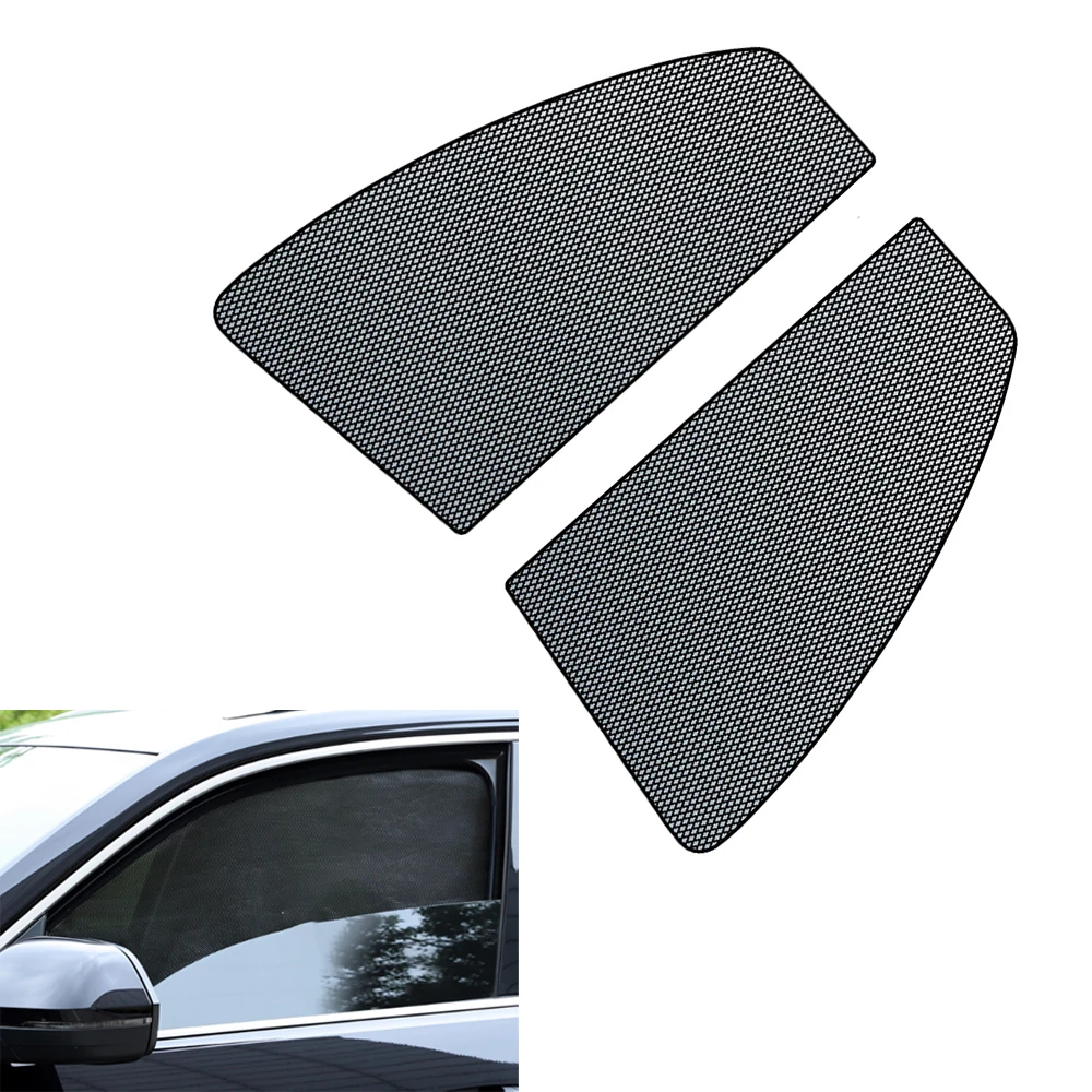 Magnetic Car Sun Shade UV Protection Car Curtain Car Window Sunshade Side Window Mesh Sun Visor Summer Protection Window Film