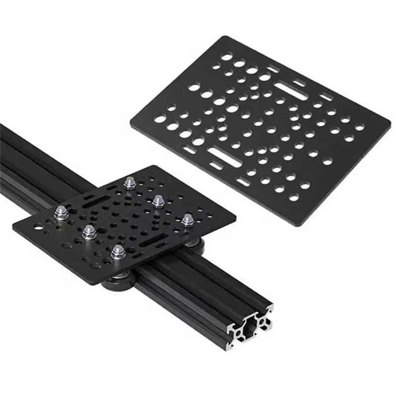

Классический комплект Gantry Plate с V-образным пазом 20-80 мм, алюминиевая Gantry Plate с комплектом колес для 3D-принтера, детали станка с ЧПУ A