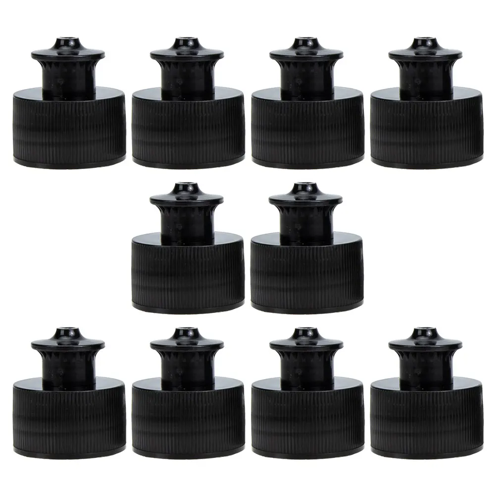 

10 Pcs Hand-pulled Mineral Plastic Push Replacement Caps Bottle For Bottles Sports Tops Lid Drawn