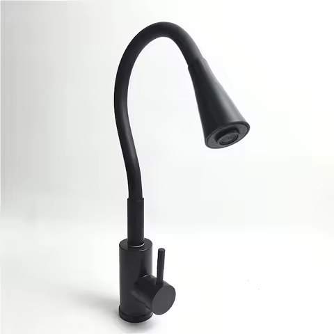 Deck Mounted Kitchen Faucet Single Handle Washbasin Water Tap Cold and Hot Bathroom Sink Basin Mixer Tap Home Accessories