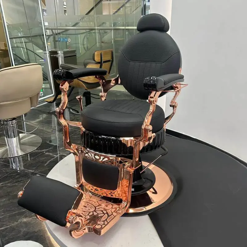 #Barbershop Professional Barber Nordic Modern Styling Ergonomic Salon Chair Equipment ArmNordic For Barbershop Salon Furniture