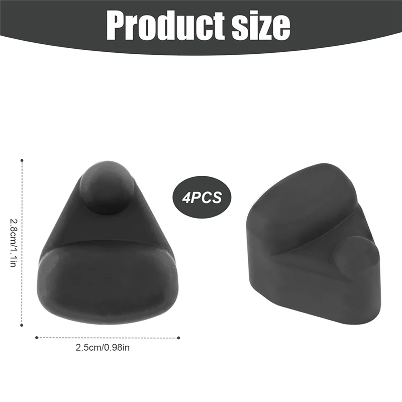 ABJO-4Pcs سدادة بديلة لـ Stanley Quick FILP GO 24 Oz 36 Oz، سدادة سيليكون مقاومة للتسرب