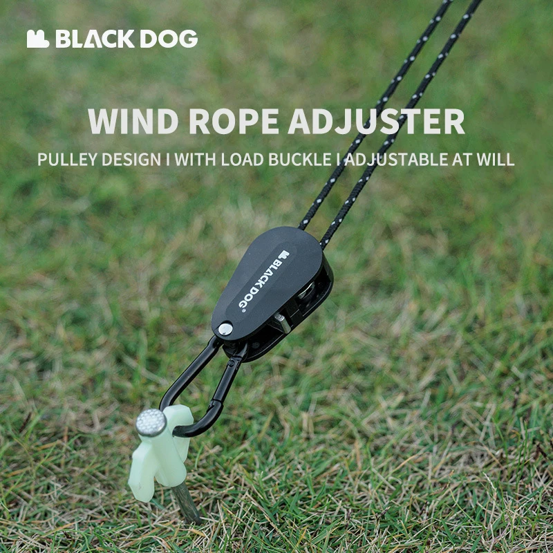 BLACKDOG Outdoor Wind Rope Adjustment Buckle Tent Canopy Adjuster Camping Accessories