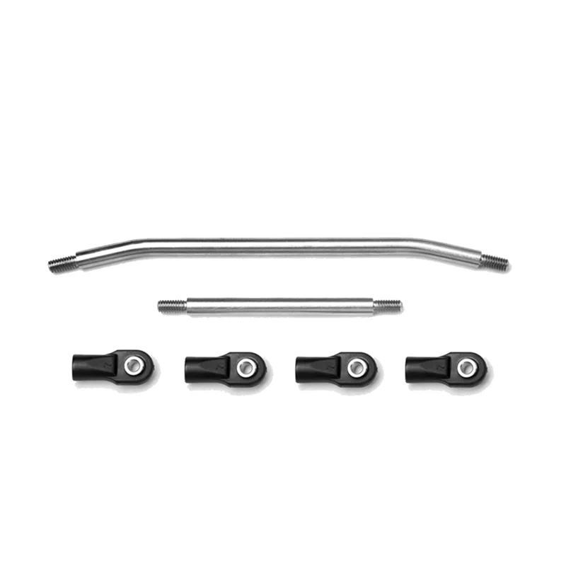 YSUN-Steering Rod Ball Head Ackerman For 1/10 RC Crawler Car Traxxas TRX4 Defender Metal Replacement