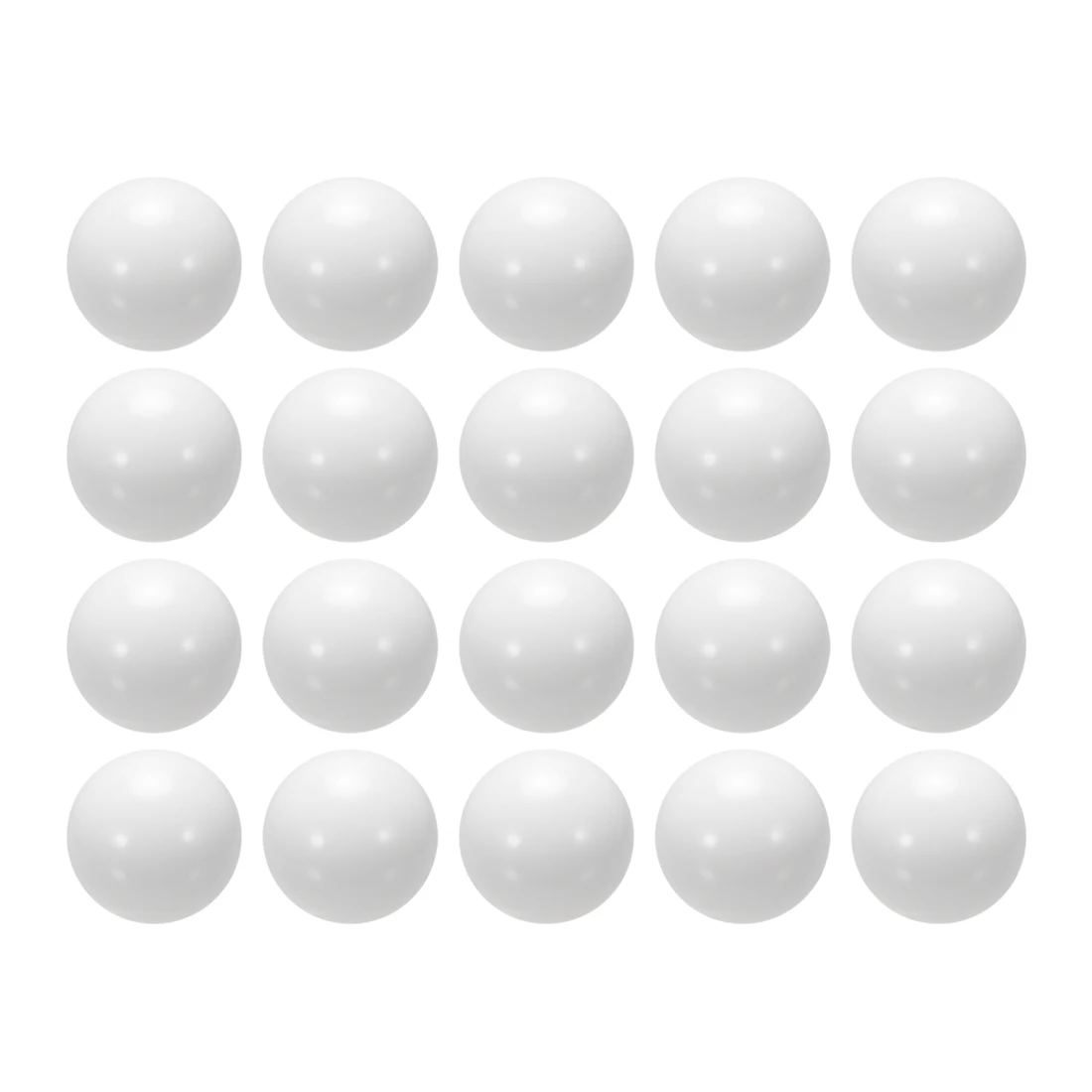 Uxcell 1-100pcs 4.5mm 5mm 6mm 7mm 8mm 9mm 10mm 11mm 12mm 20mm 25mm 30mm Metric POM Coin Ring Making Ball Plastic Bearing Ball