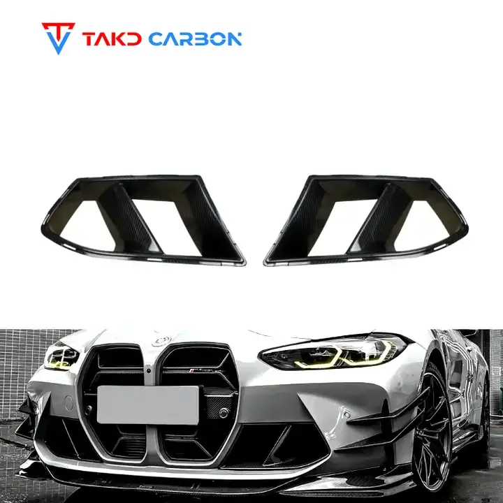 

TAKD Carbon Car Data Development Dry Carbon Fiber Air Vent for bmws M3 G80 M4 G82 2021-UP