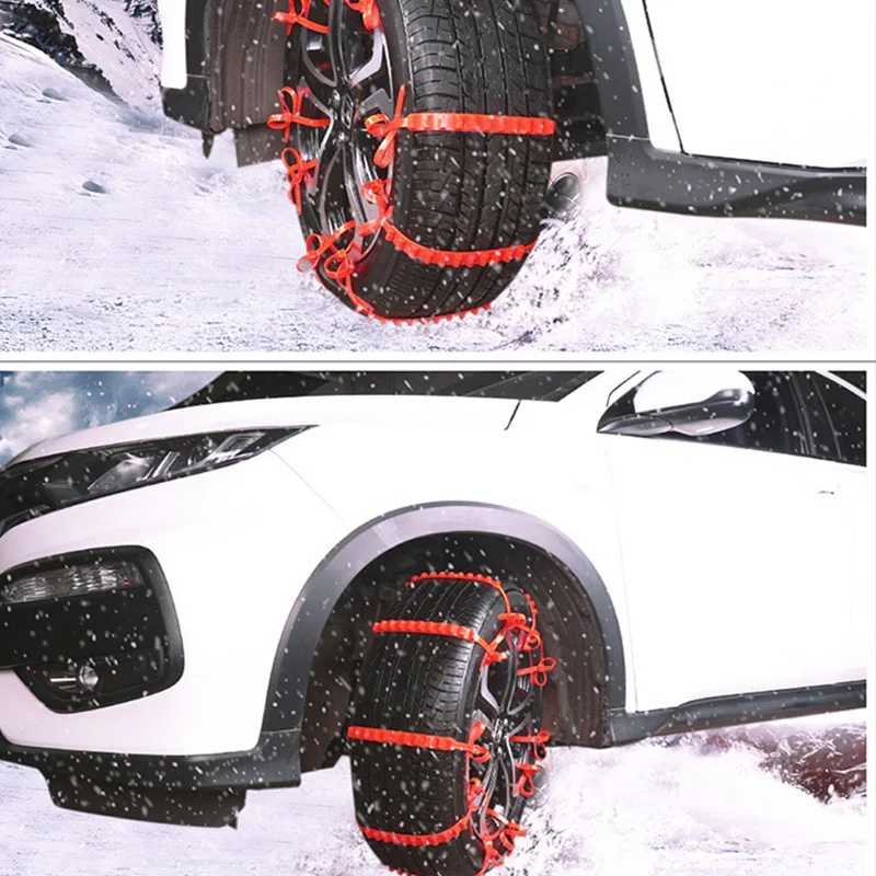 Automobile anti-skid tracks, thickened beef tendon, universal tire anti-skid chains