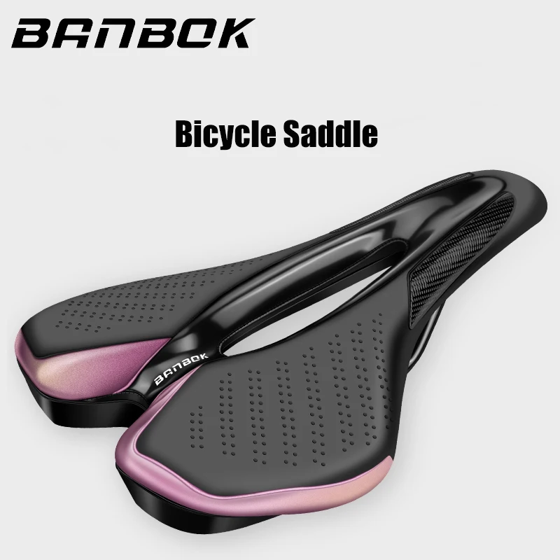 BANBOK Bicycle Saddle Silicone Anti-slip Bicycle Seat Hollow