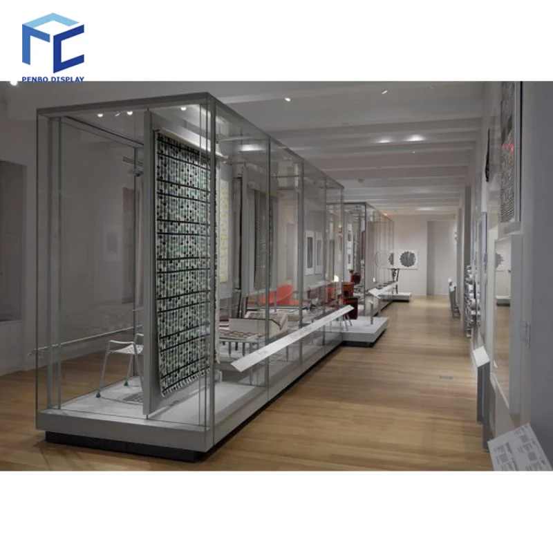 

2025customized. tempered glass museum display showcase museum