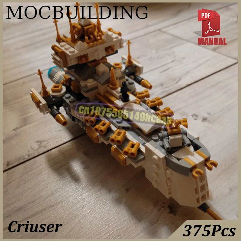 

40k Cruiser Model MOC Building Block Bricks Creative Gothic-Battleship Construction Assembly Toys Gift