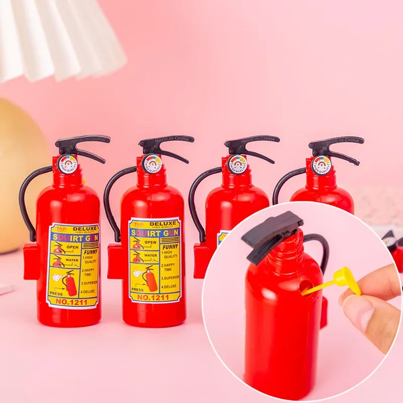 Creative Water Gun Toy Prank Prop Mini Simulation Fire Extinguisher Shape Summer Beach Swimming Pool Water Toy Children's Gift