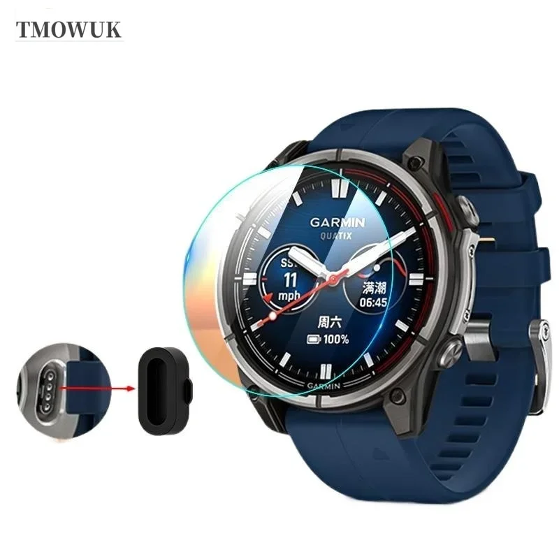

For Garmin Quatix 8 Quatix8 47mm 51MM Tempered Glass Screen Protector Watch Film HD Clear 9H Anti-Scratch Accessories