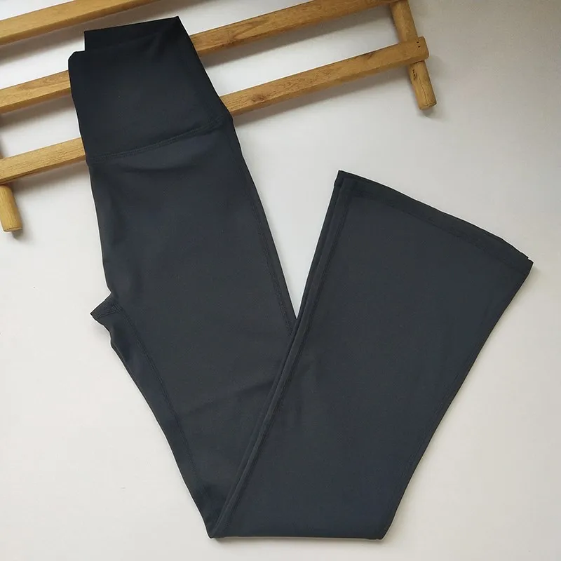 High-end Seamless High-Waist Flare Yoga Pants Women's Bell-Bottom Fitness Trousers High-Elastic Gym Tight Sports Leggings image 6