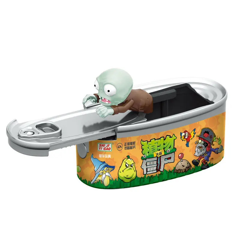 النباتات الحقيقية مقابل. لعبة الزومبي سربرايز بسحاب علبة الحركة Peashooter Squash Yeti Imp الأساسية لعبة زومبي نموذج لعب هدايا للأطفال