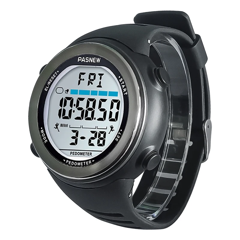 Waterproof Digital Watches for Men Pedometer Original Fashion Electronic Diver Hand Clock Boy Submersible Sport Wristwatch Male