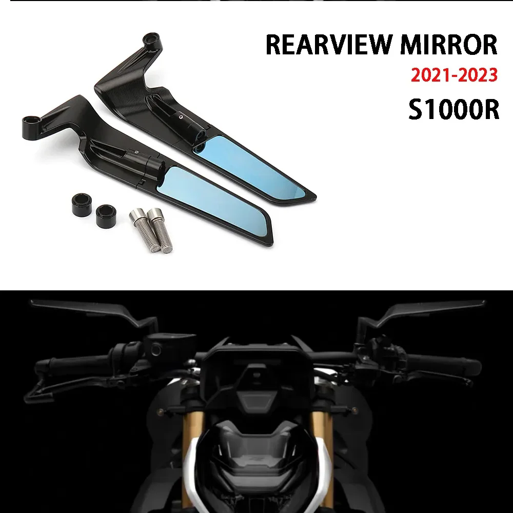 

New Motorcycle Accessories Side-Mirror For BMW S1000R S 1000 R s1000r 2021 2022 2023 Wind Wing Side Rearview Reversing Mirror