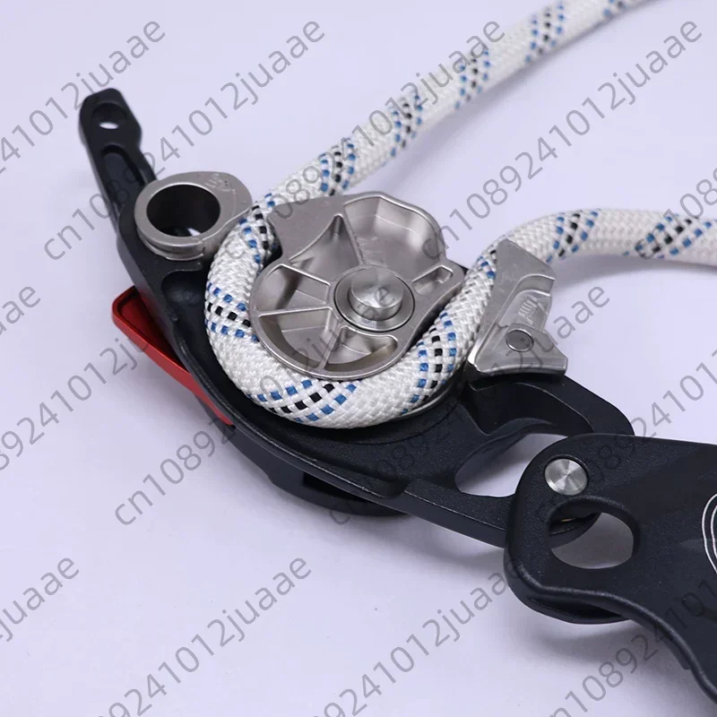 CCK-TL 250KG Fall Arrester Self Braking Rope Clamp, Anti Panic Safety Descent Device for Climbing
