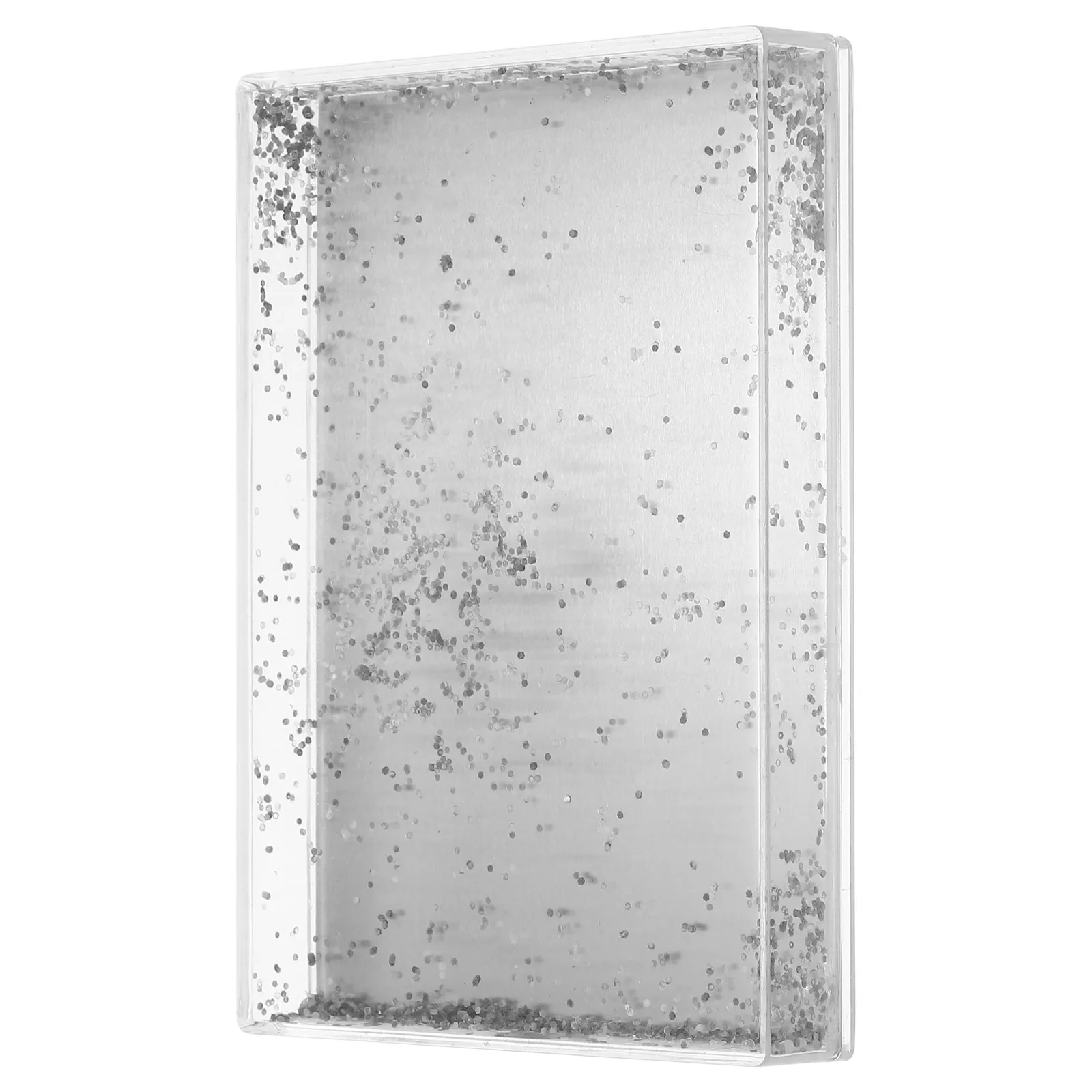 Heat Transfer Blank Snow Globe Photo Frame Sublimation Plastic Frame for DIY Photo Printing Table Decor