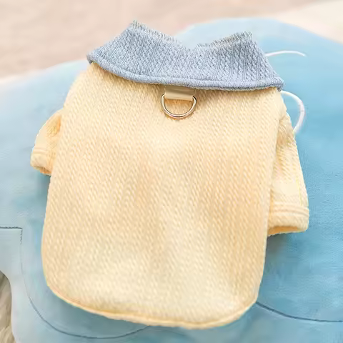 Cute Puppy Vest Autumn Pet T-shirt Simple Model Dog Clothing Teddy Yorkshire Two Legs Clothes Pet Supplies XS-XL