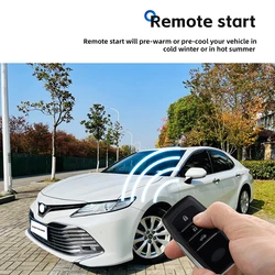 Zdalny rozrusznik Plug &Play pasuje do automatycznej skrzyni biegów OEM przycisk rozruchu hybrydowy Toyota Avalon/Camry/corolla/RAV4 gaz ES300H/UX250H