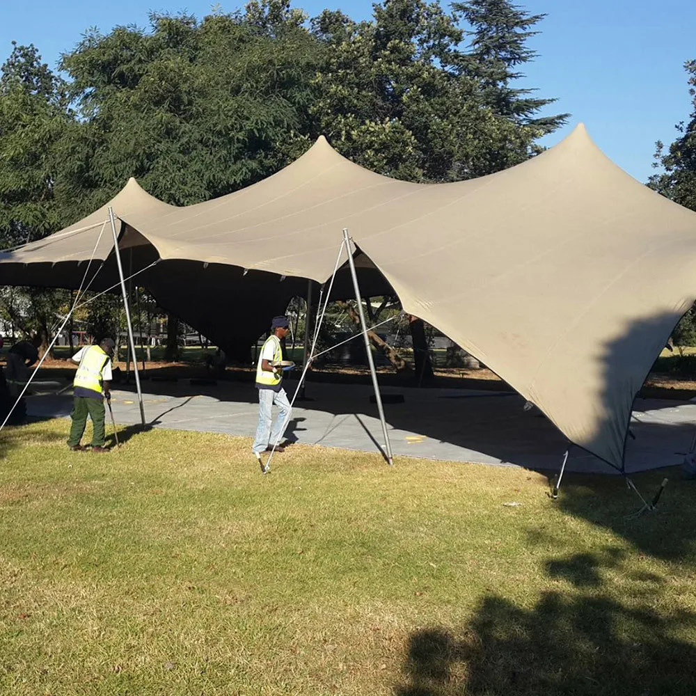 Luxury Waterproof PVC Stretch Tent for Outdoor Weddings Parties & Camping Events