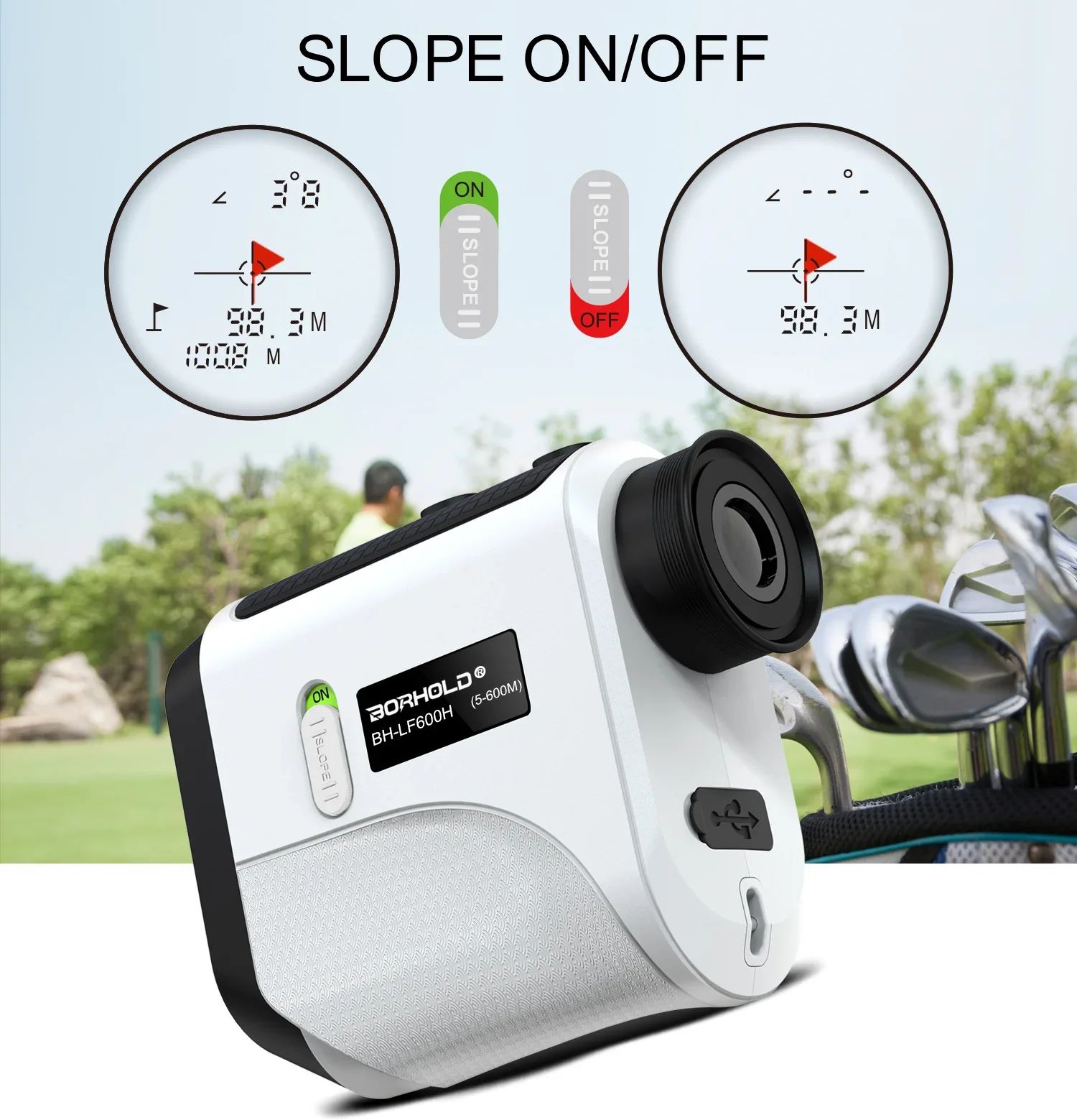 تلسكوب مكتشف المدى الاحترافي من مصنع Lucrehulk يعمل لصيد جهاز تحديد المدى مع جهاز تحديد المدى المدمج للبيع #4