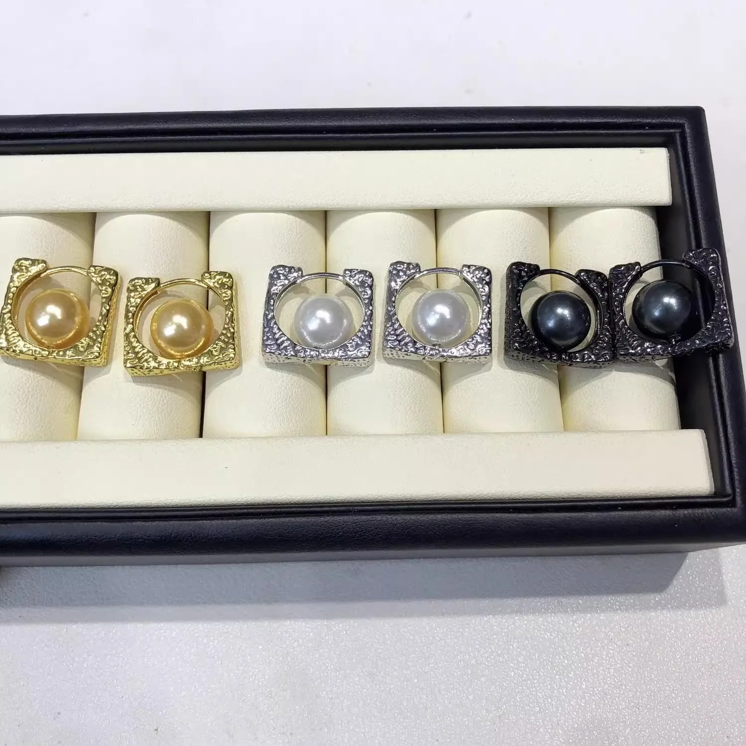 

MeiBaPJ 9 мм натуральный жемчуг, новый стиль, серьги-гвоздики, изысканные свадебные украшения для женщин