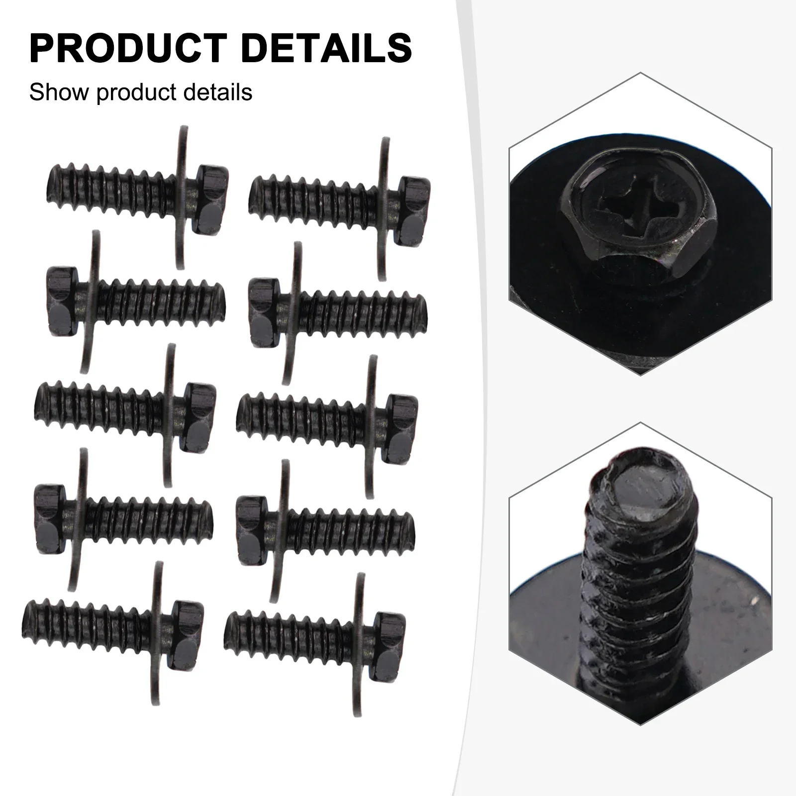 Parts Screw Accessories Baffle Bolt Splash 9CF600516B Fittings For Mazda CX-5 CX-7 For Mazda RX-7 RX-8 Brand New