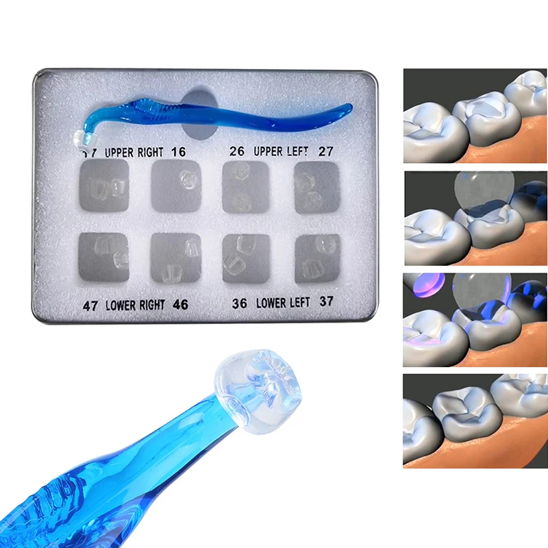 Dentistry tools Material Dental  Orthodontic Posterior Teeth Aesthetic Printing Kit Printing Restoration Teeth Quick Built