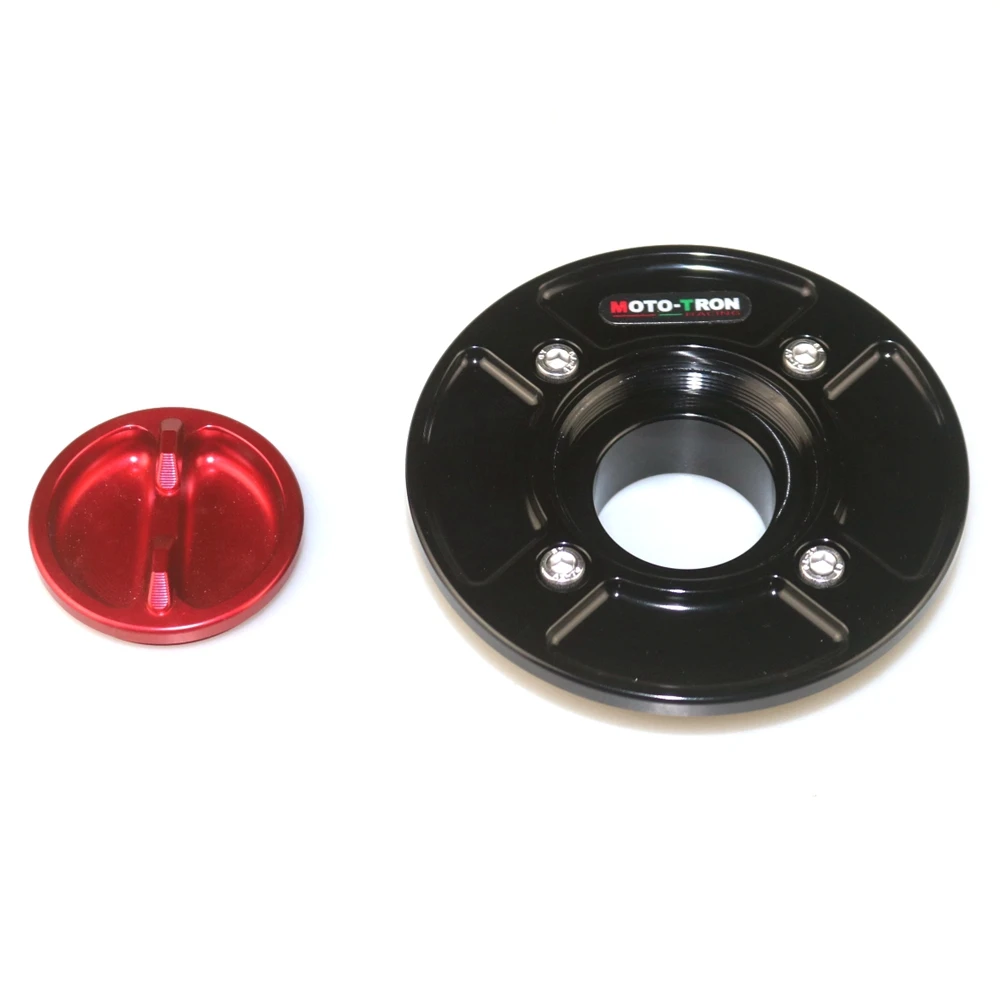 Motorcycle Oil Fuel Tank Gas Cap Cover Keyless For Ducati Panigale V4 V4S V4R 2018 2019 2020 2021 CNC Aluminum Accessories