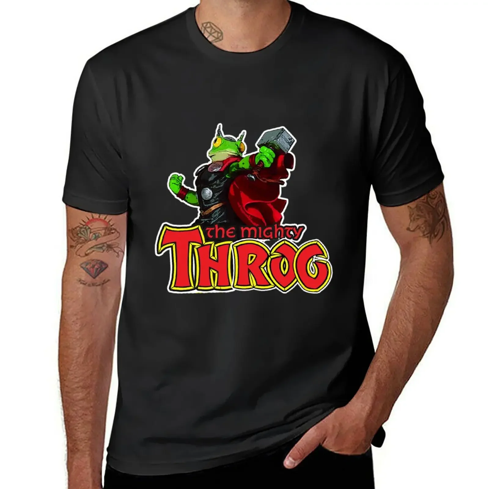 

Thor Frog T-Shirt Aesthetic clothing blanks anime shirts men