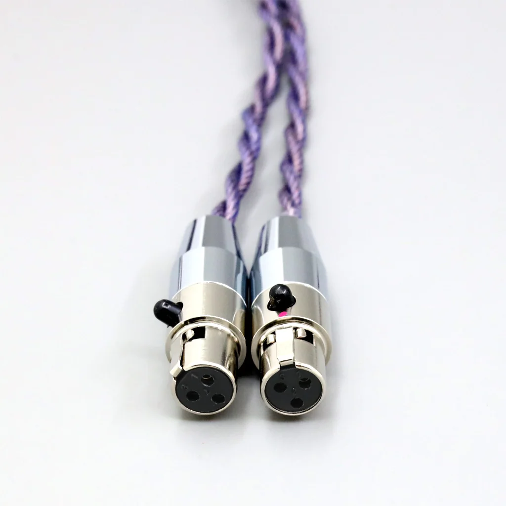Cable para auriculares tipo 2, accesorio para Abyss AB 1,8 Phi TC Dual Mini xlr, cabeza de 3 pines (amame) LN008681, 140mm, 1266 núcleos, litz 7N OCC