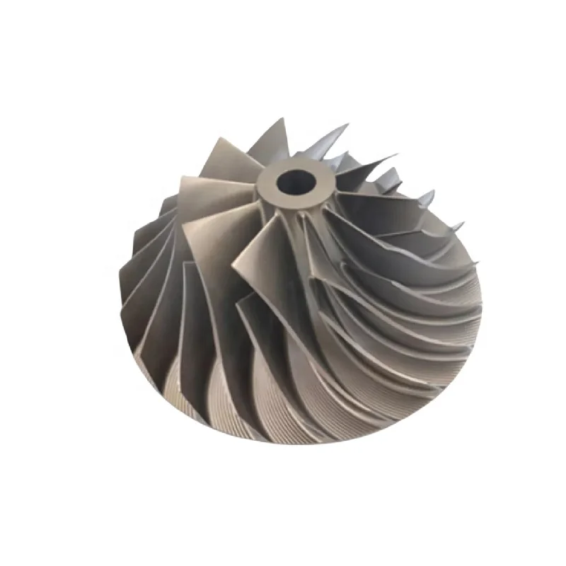 Precision Engineered Gas Turbine Wheels and Wheel Blades OEM Parts for Jet Engines Steam Turbines and Turbo Billets