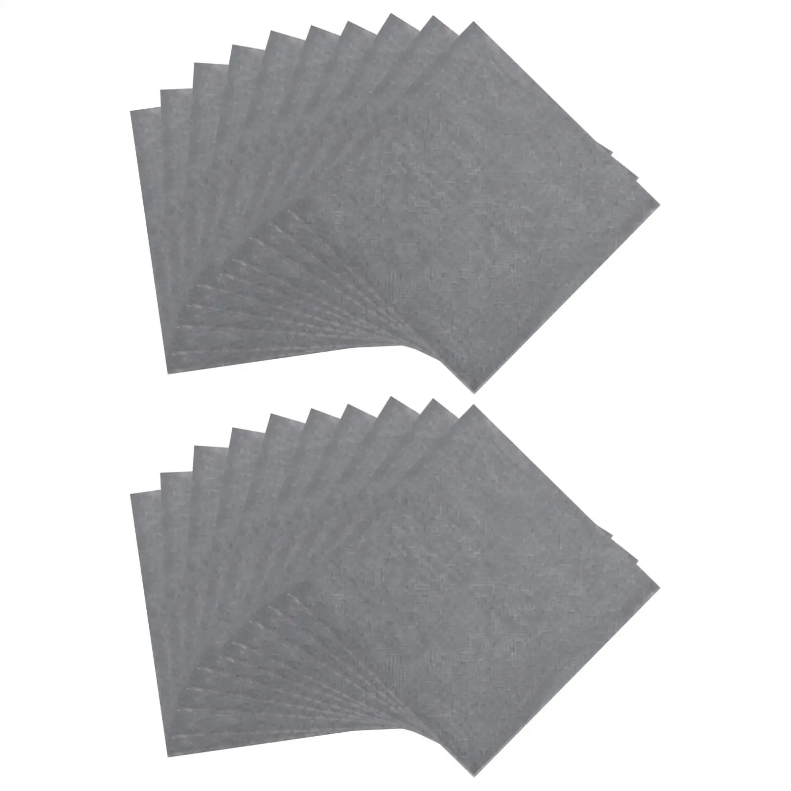 Field Scent Control Carbon Pads All-Weather 20-Piece Non-Woven Fabric Tool Scent Absorbing Carbon Sheets for Camping Gear Boots