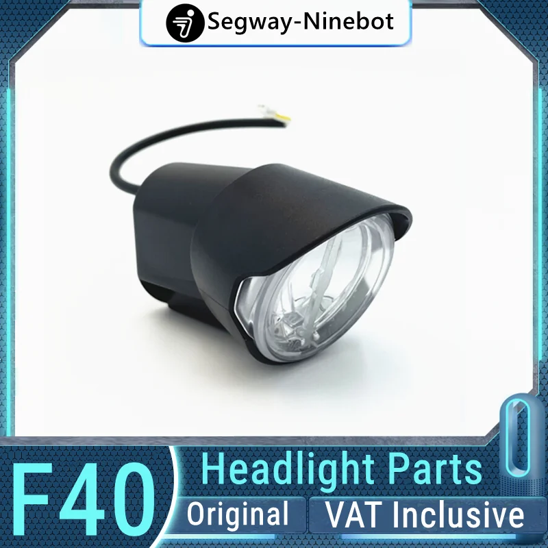 Original Headlight Assembly Spare Parts for Ninebot MAX G30D KickScooter Skateboard Head Light Replacement E-Scooter Accessories