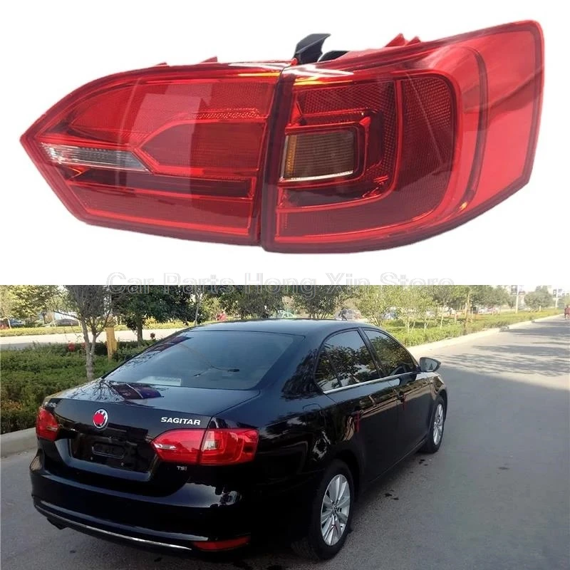 

For Volkswagen Sagitar 2012 2013 2014 Car Accessories Taillight Assembly Brake lights reverse lights Tail Stop Light Rear lamp