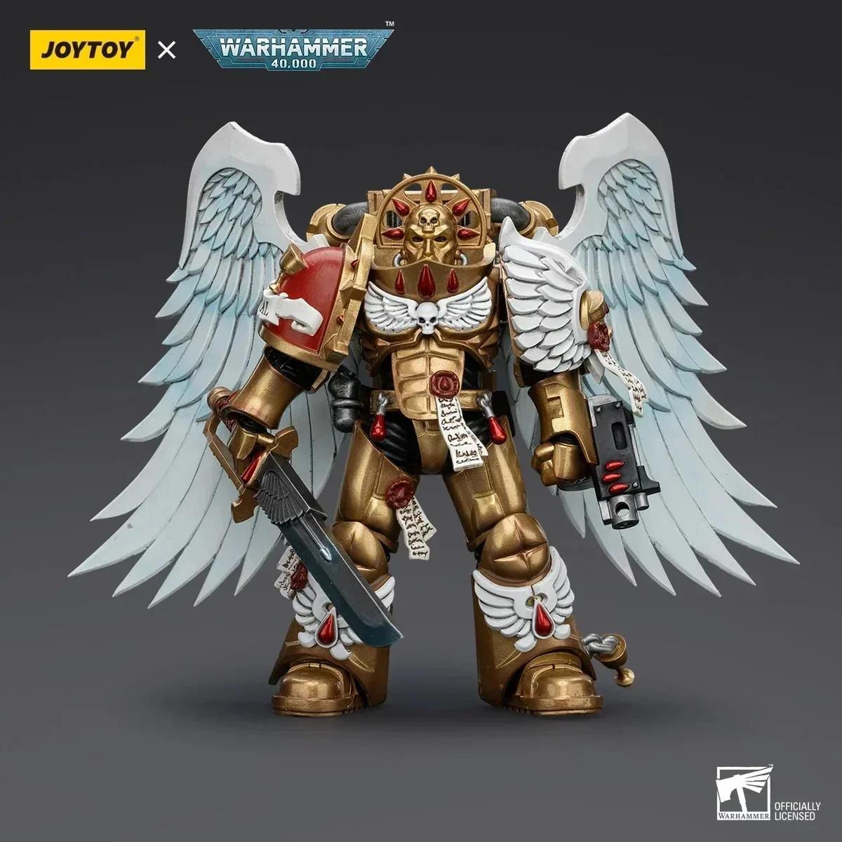 [IN STOCK] JOYTOY Warhammer 40K 1/18 Action Figure Blood Angels Guard Encarmine Sword 1 Movable Figurine Collection Model Gifts