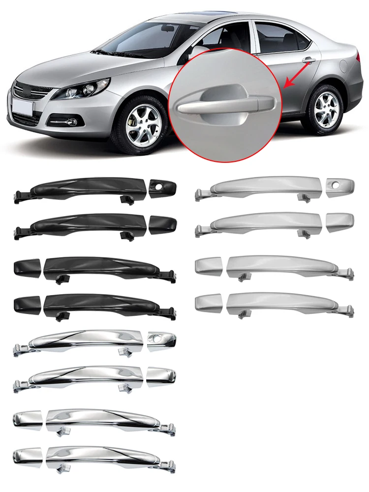 

Для JAC J5 2012 2013 2014 2015 2016 2017 2018 2019 внешняя ручка двери 6105110U7101